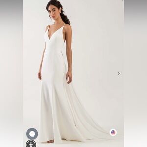 Jenny Yoo Marley Ivory Wedding Dress (Women’s Size 14)